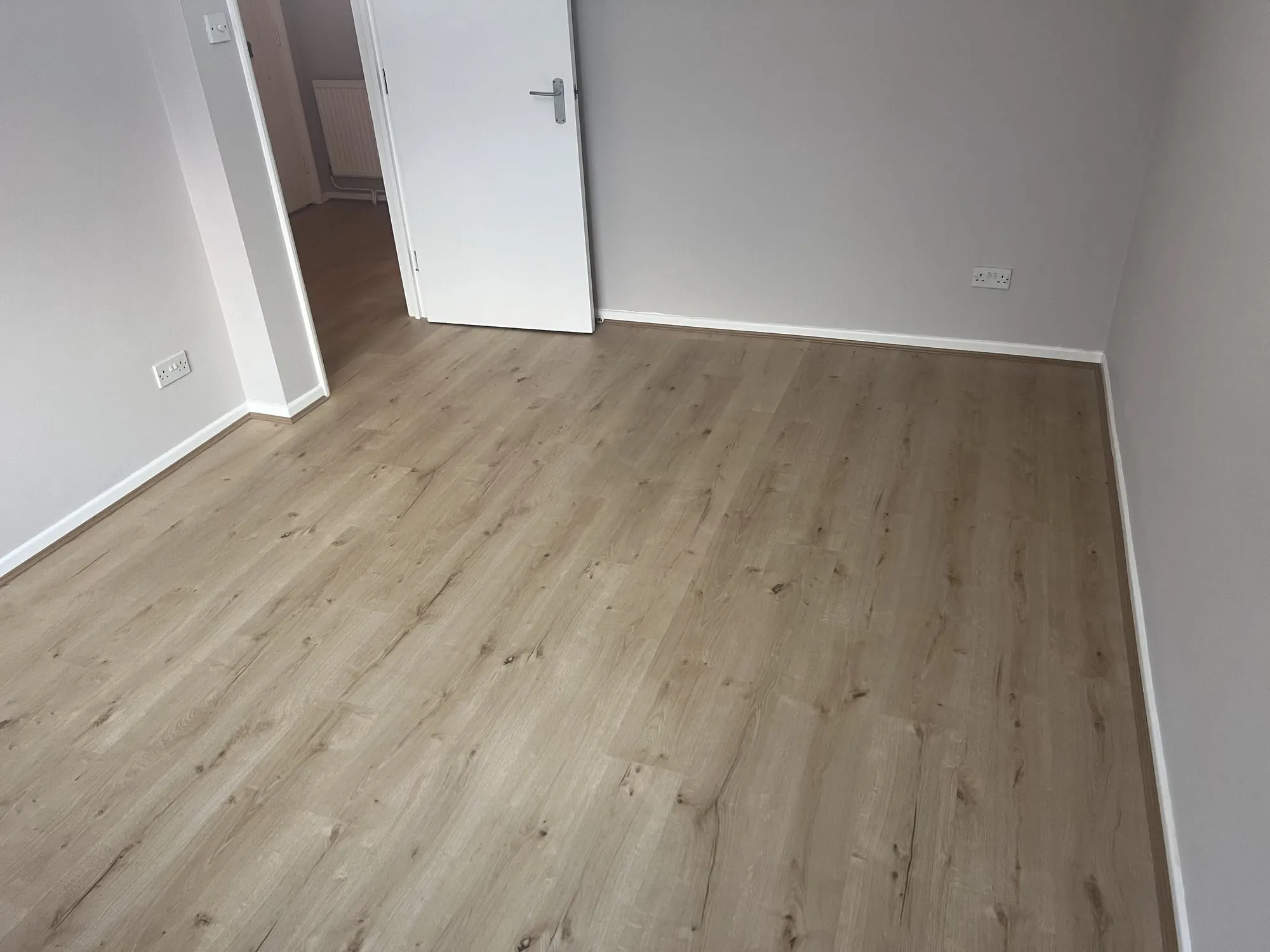 Laminate in a flat (Balterio), Oxford