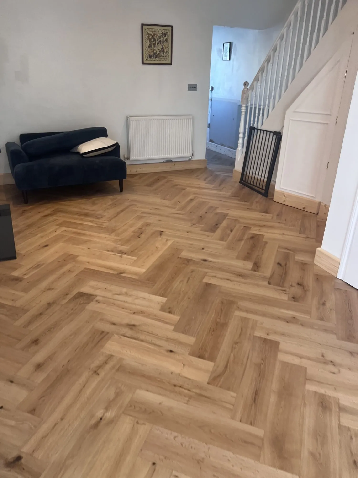 Engineered herringbone, click, floating, Oxfordshire