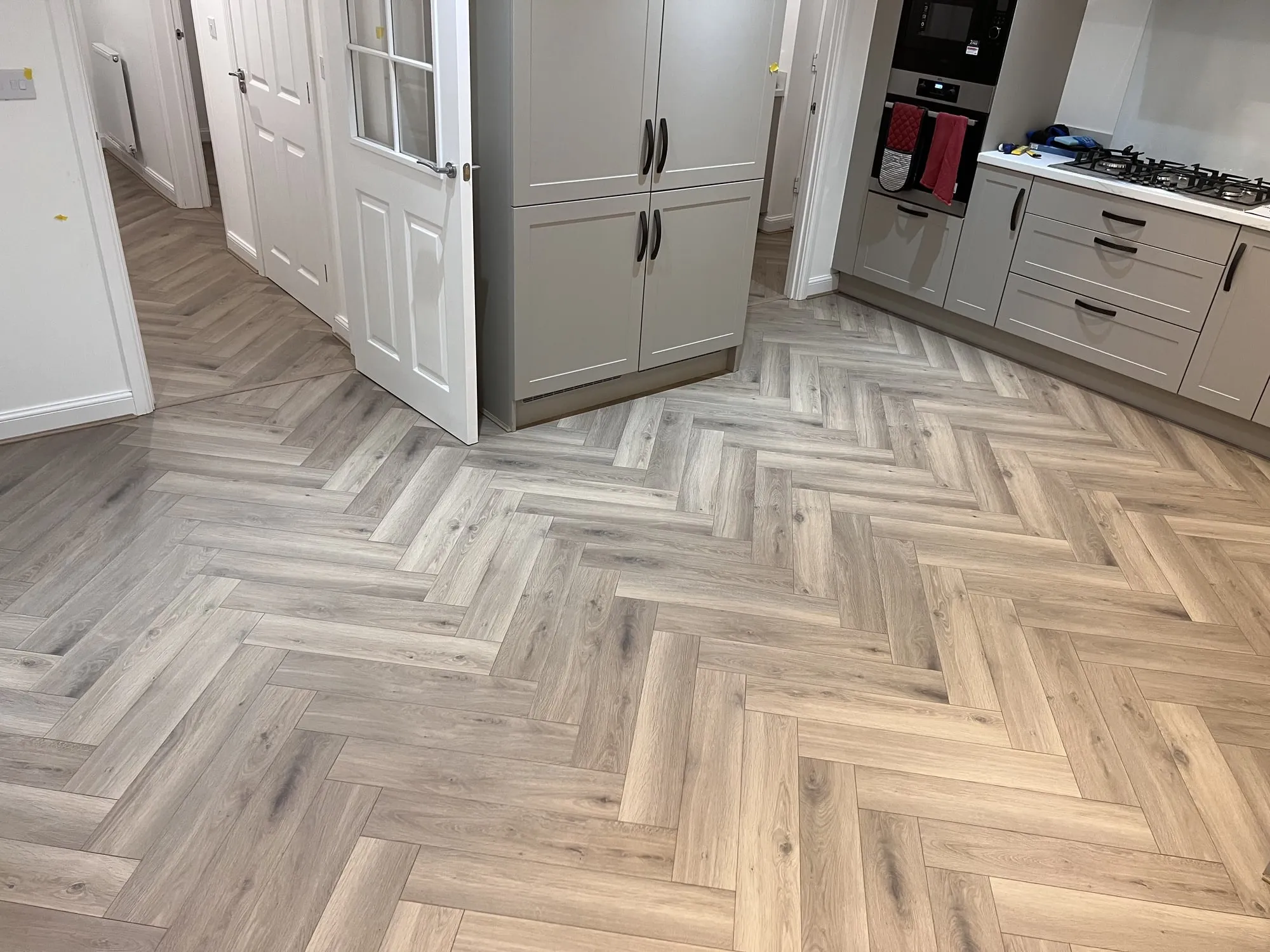 Herringbone laminate (Kronotex), Abingdon